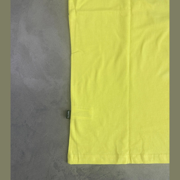 WATTS XPantone T-shirt - Soft Yellow - SAMPLE DROP