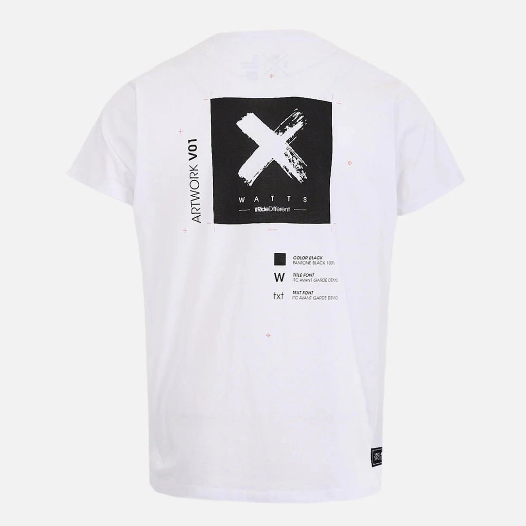 WATTS XPantone T-shirt - White - SAMPLE DROP